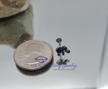 Abalone Shell Elephant Labret - Lip Labret