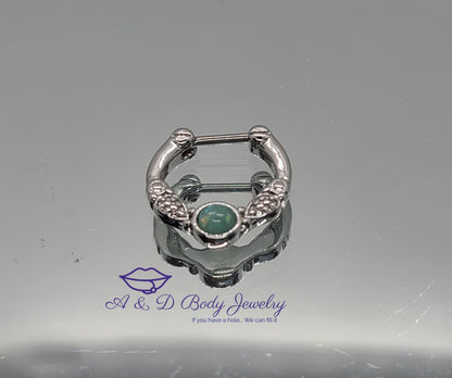 Opal Vintage Septum Clicker