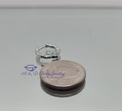 Opal Vintage Septum Clicker