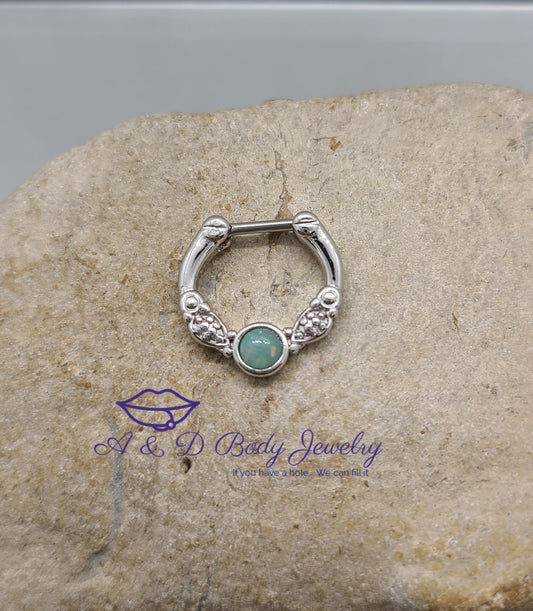 Opal Vintage Septum Clicker