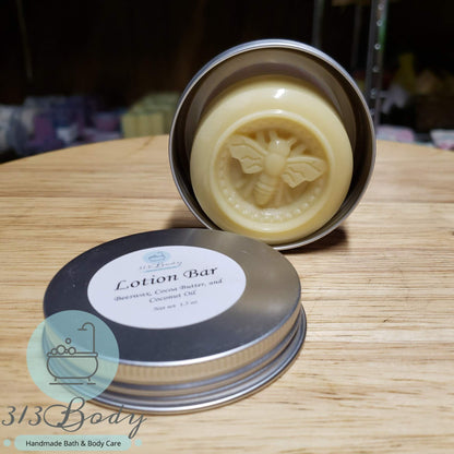 Essential Oil Lotion Bar with Beeswax Cocoa Butter and Vitamin E **Unavailable for shipping until September **