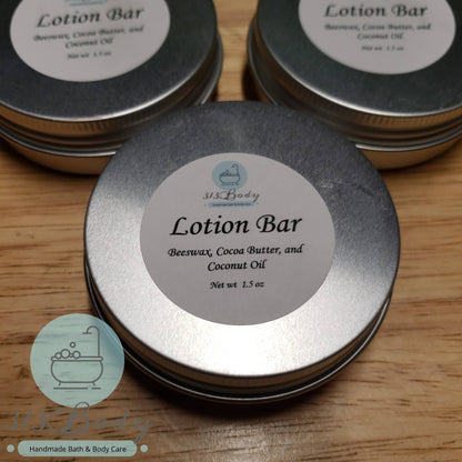 Fragranced Lotion Bar with Beeswax Cocoa Butter and Vitamin E