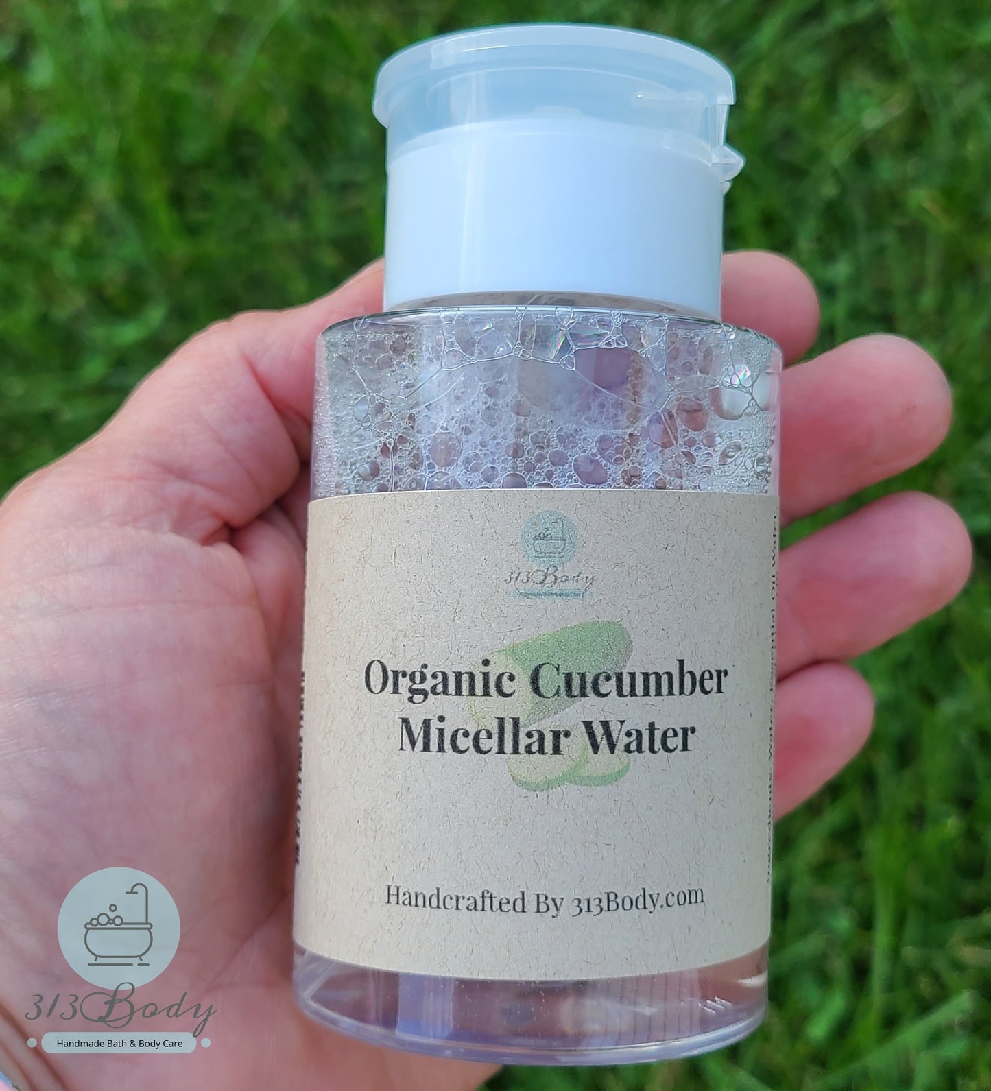 Organic Cucumber Micellar Water - Cleanser Toner