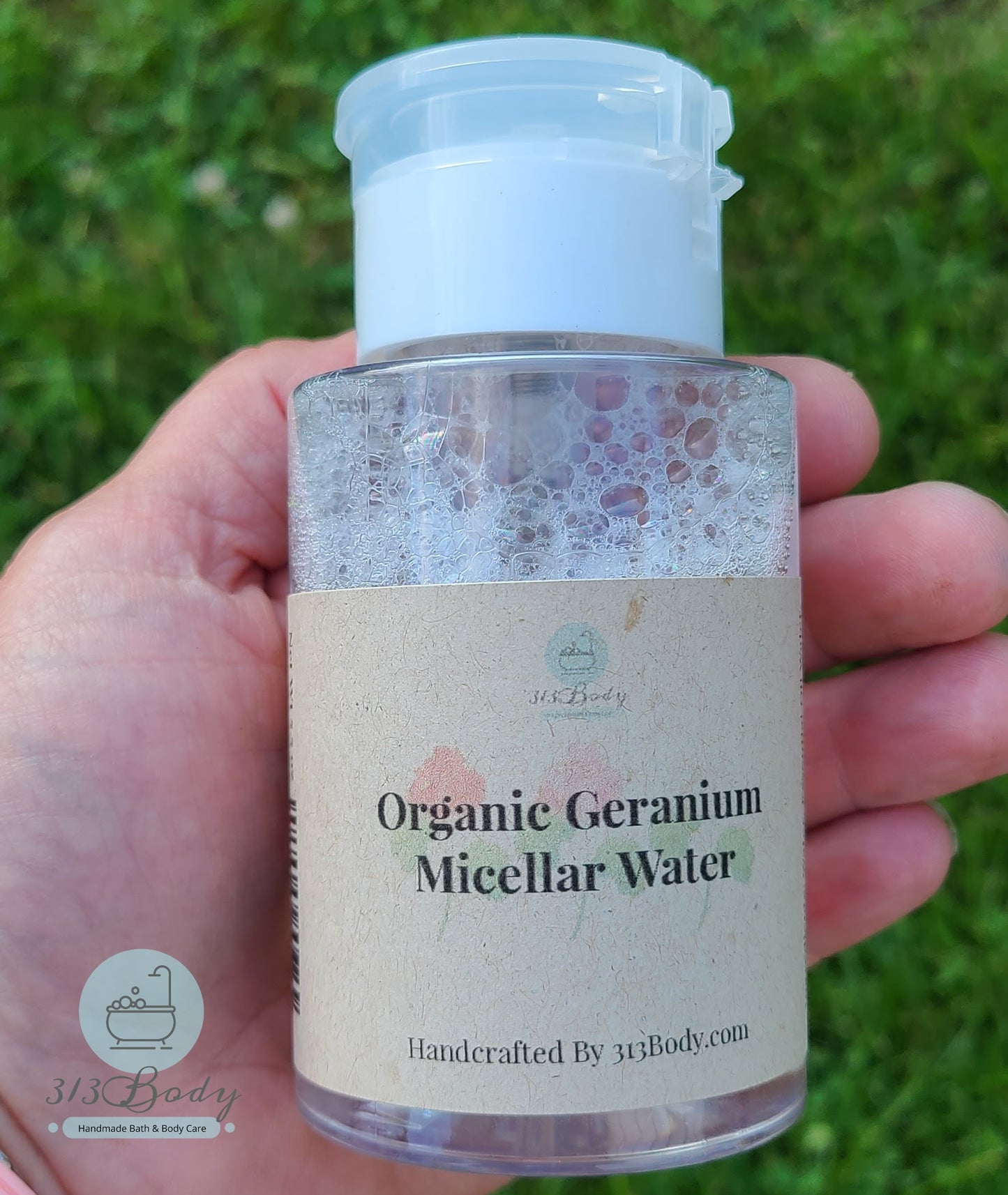 Organic Geranium Micellar Water - Cleanser Toner