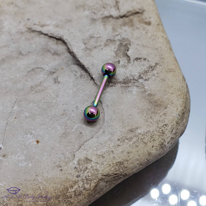 Tongue or Nipple Barbell Plated