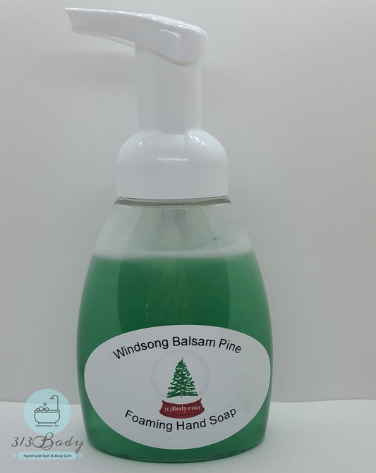 Foaming Hand Soap - Windsong Balsam Pine "Fresh Cut Tree"